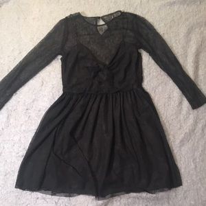 Black Lace Zara Dress